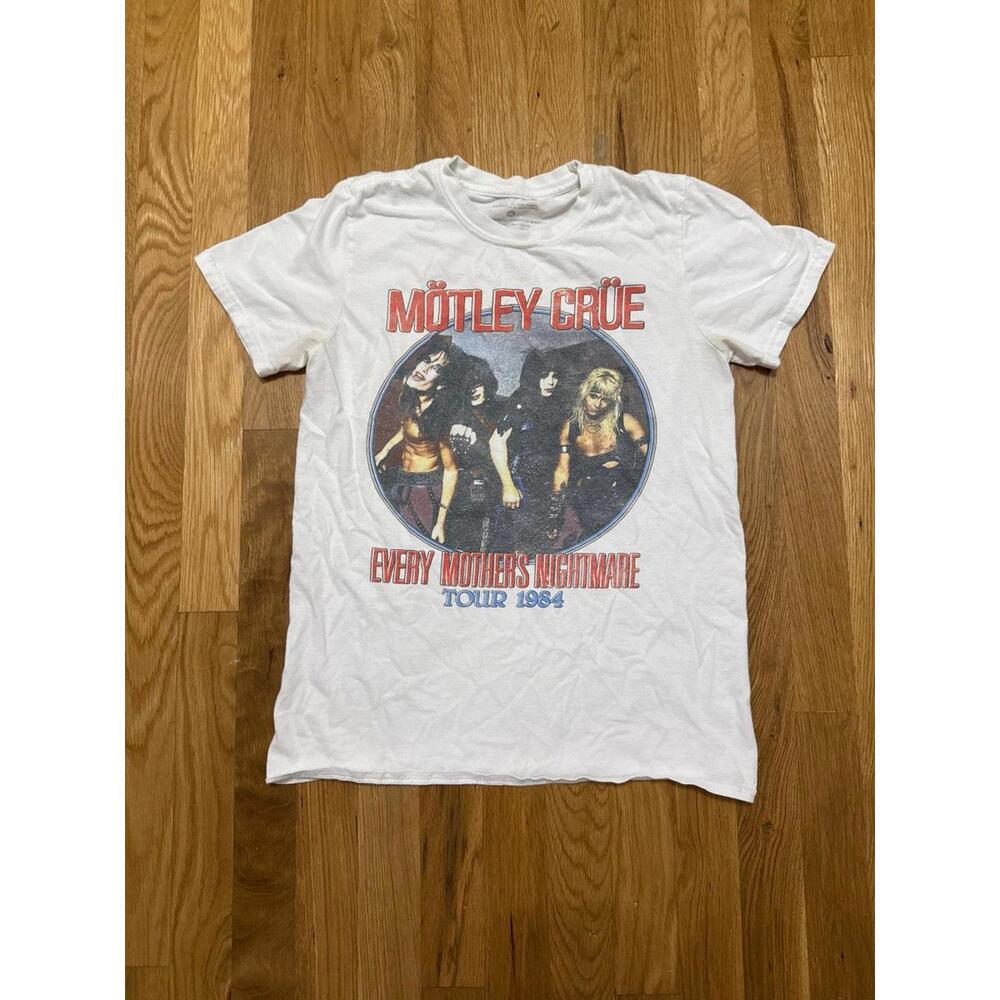 Motley Crue Every Mother’s Nightmare Tour 1984 T-Shirt Size Small